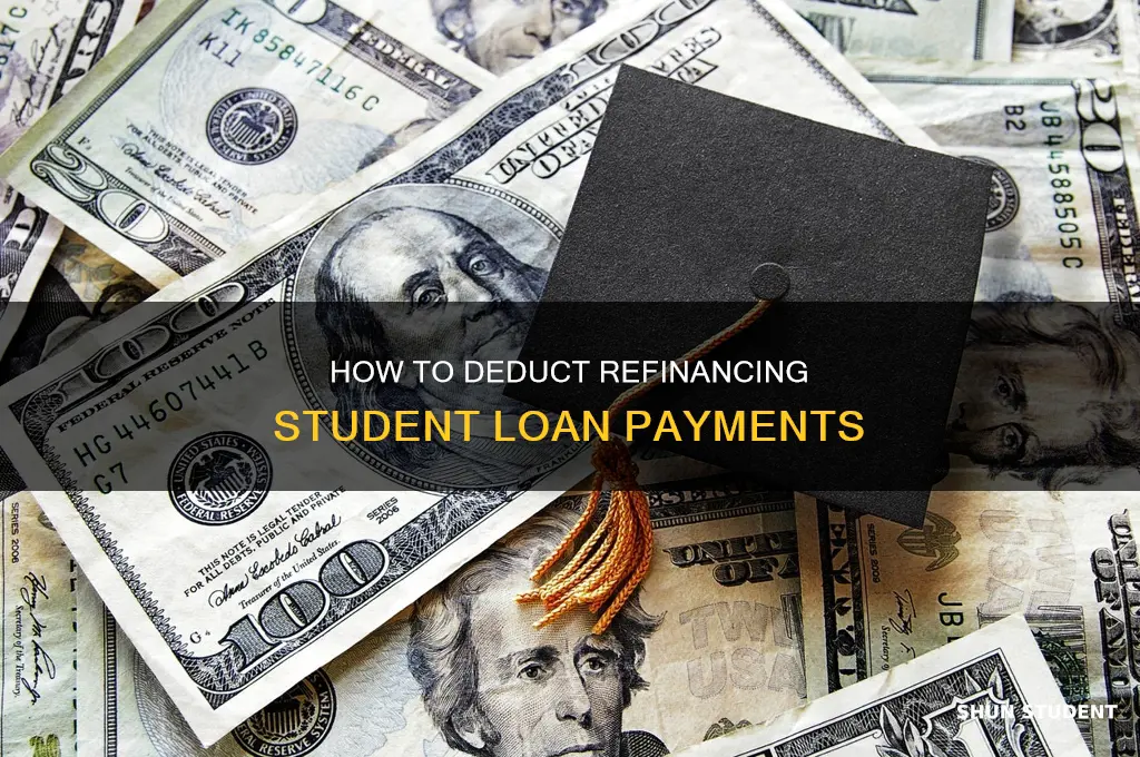 can i refinance to pay down my student loans deductible