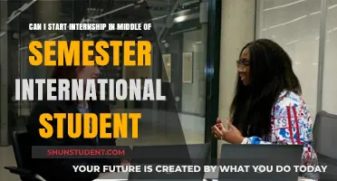 Internships: Can International Students Start Mid-Semester?