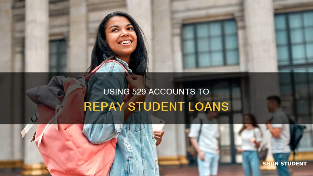 can i use a 529 account to pay student loans