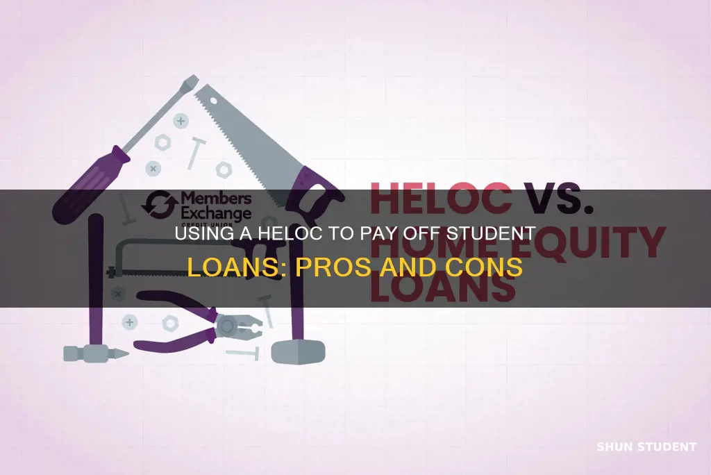 can i use a heloc to pay off student loans