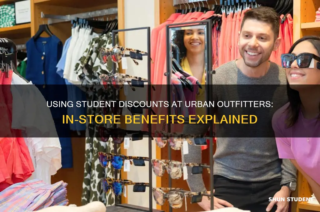 can i use a student discount at urban in stores