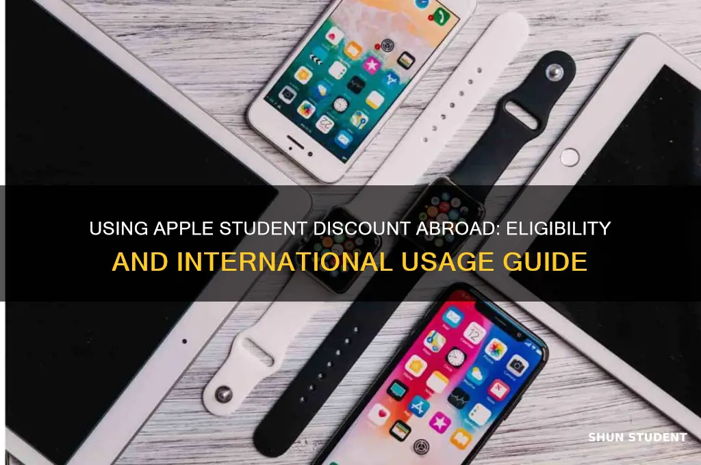 can i use apple student discount in another country