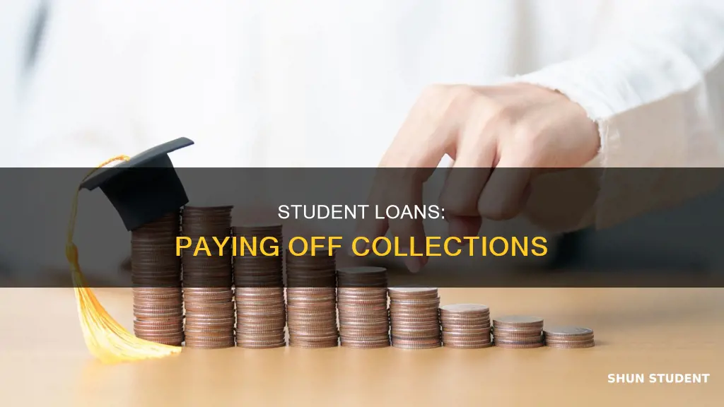 can i use federal student loans to pay collections