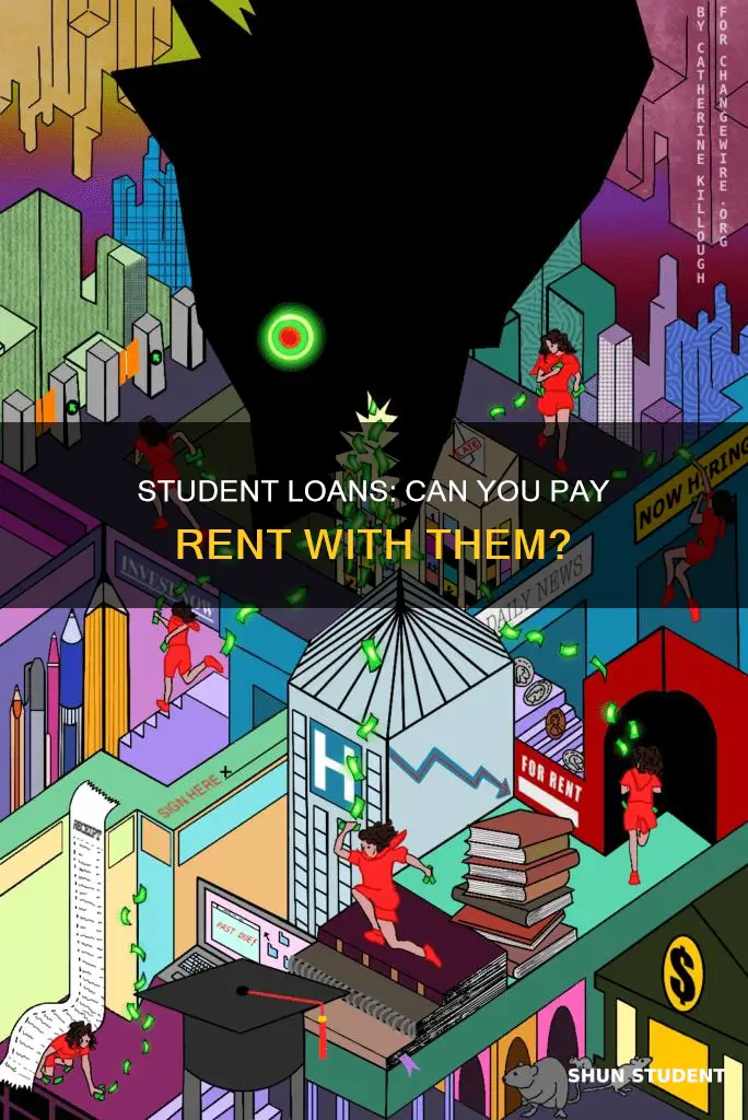 can i use my student loan to pay rent