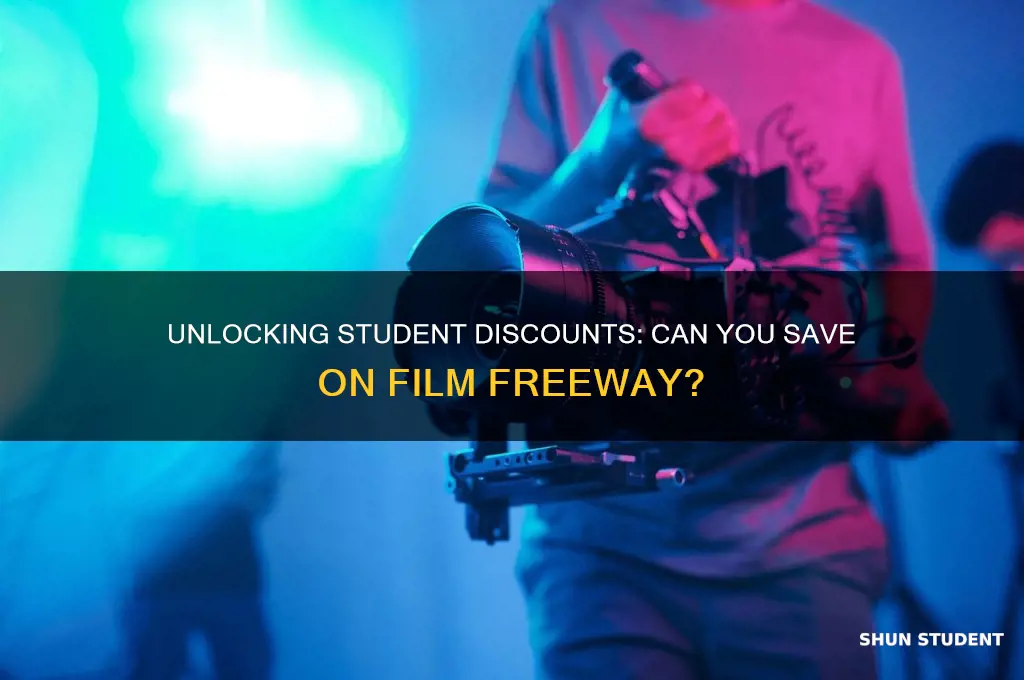 can i use the student discount on film freeway