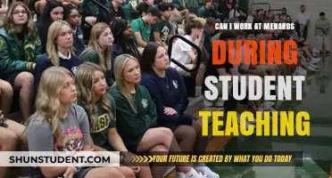 Balancing Student Teaching and Work: Is Menards a Viable Option?