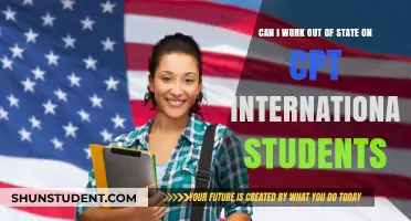 Working Out-of-State: CPT International Student Options