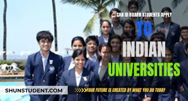 IB Board Students: Applying to Indian Universities?