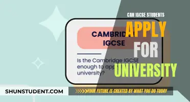 IGCSE Students: University Application Options