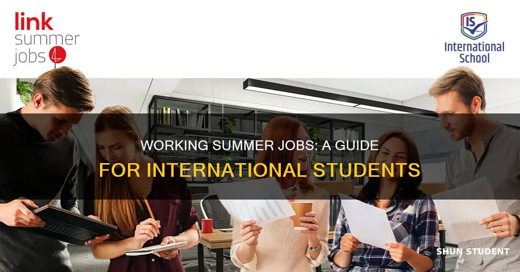 can internation students work in summer