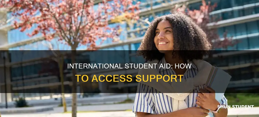 can international aid international students