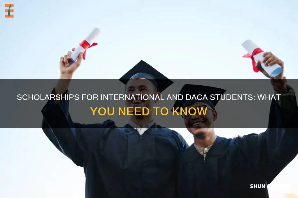can international or daca students get scholarships