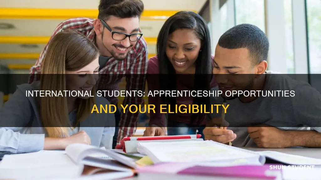 can international student apply for apprenticeship
