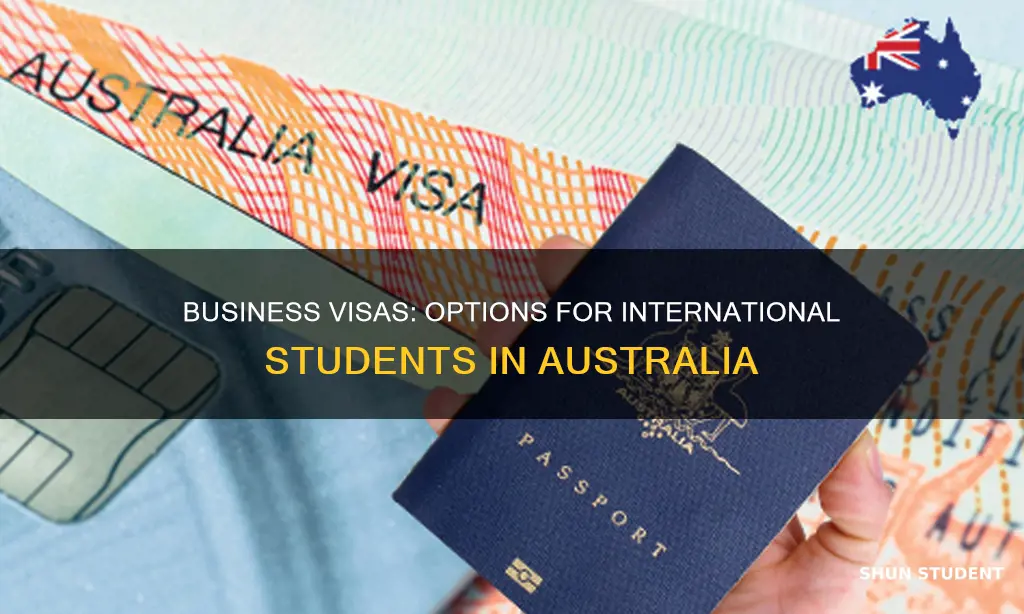 can international student apply for business visa in australia