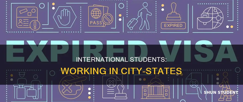 can international student apply for city state work