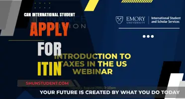 How International Students Can Get an ITIN