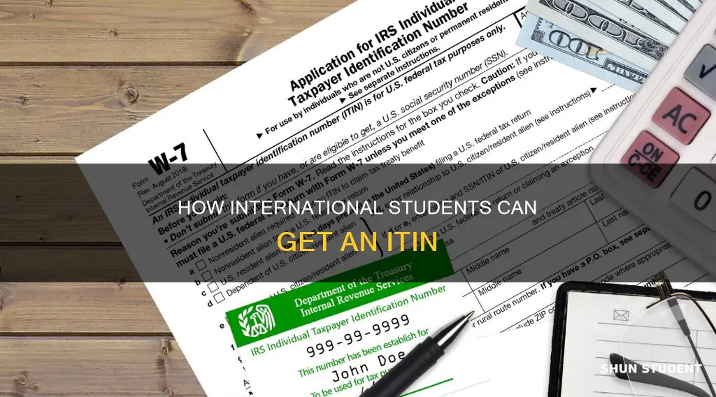 can international student apply for itin