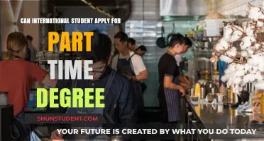 Part-Time Degrees: International Students' Eligibility