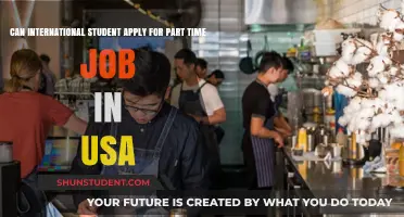 Part-Time Work for International Students in the US