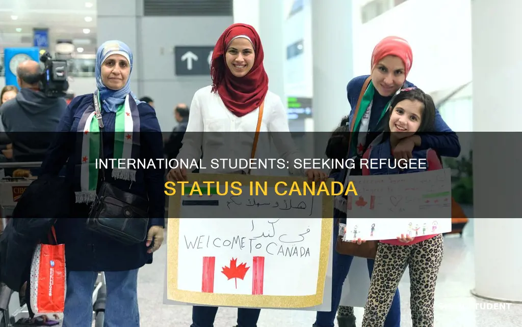 can international student apply for refugee in canada