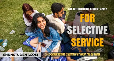 International Students: Selective Service Sign-Up