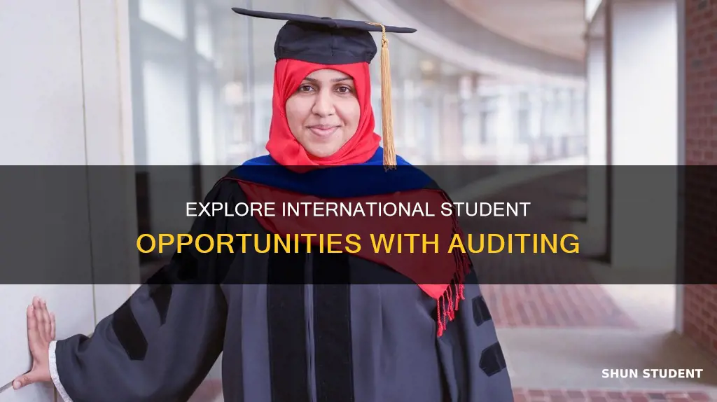 can international student audit