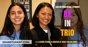 International Students: Trio Membership Eligibility?