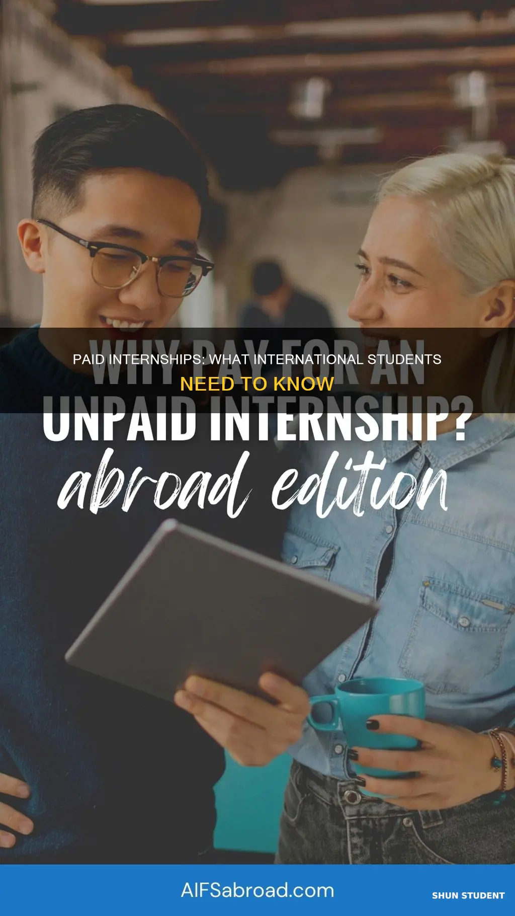 can international student be paid for internship