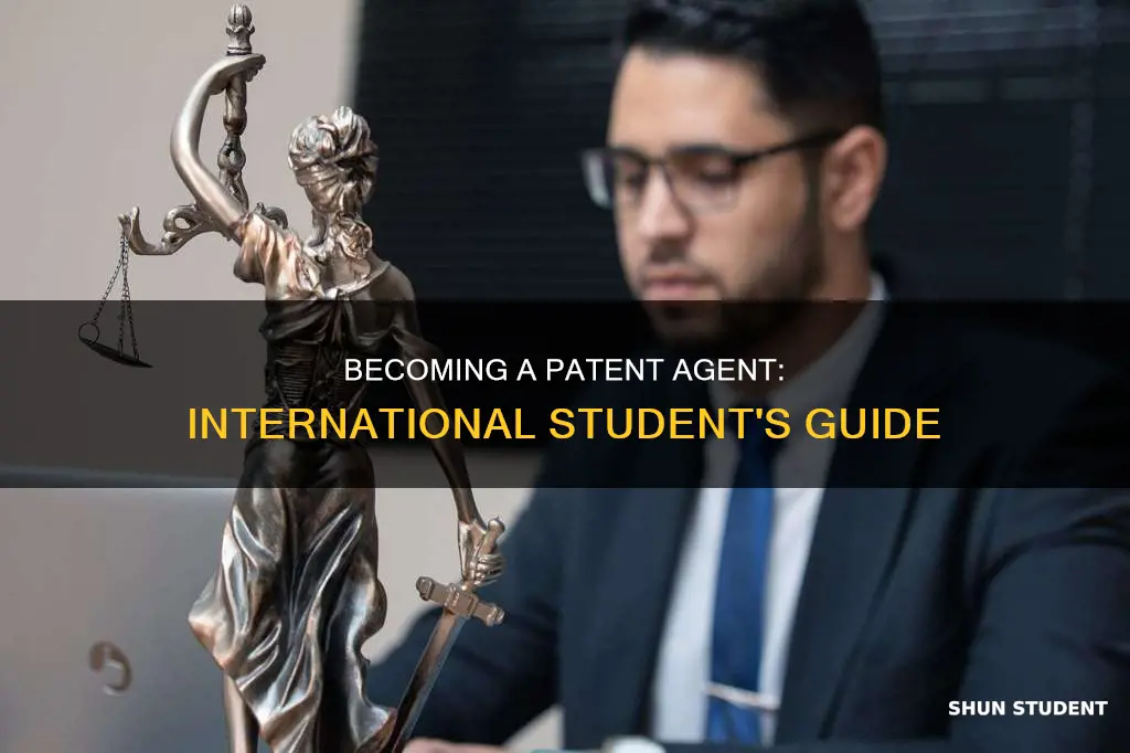 can international student be patent agent