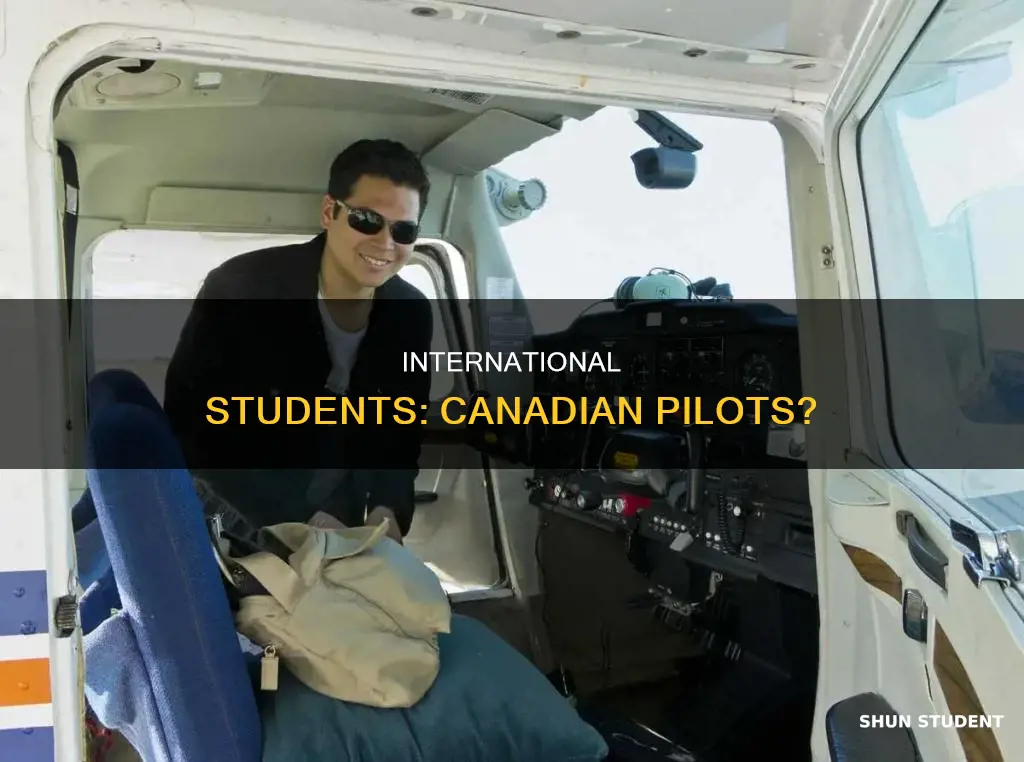 can international student become pilot in canada