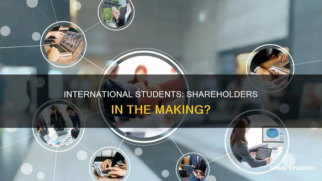 can international student become shareholders