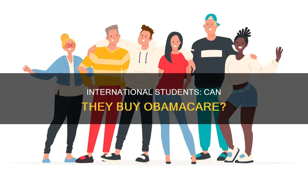 can international student buy obamacare