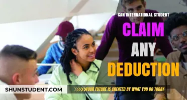 International Students: Claiming Deductions