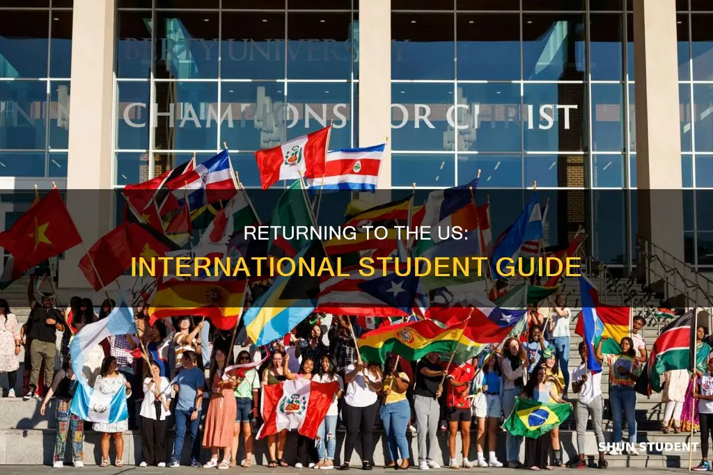 can international student come back to us