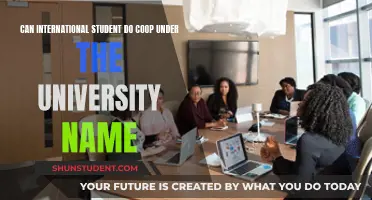 International Students: Co-op Work Opportunities