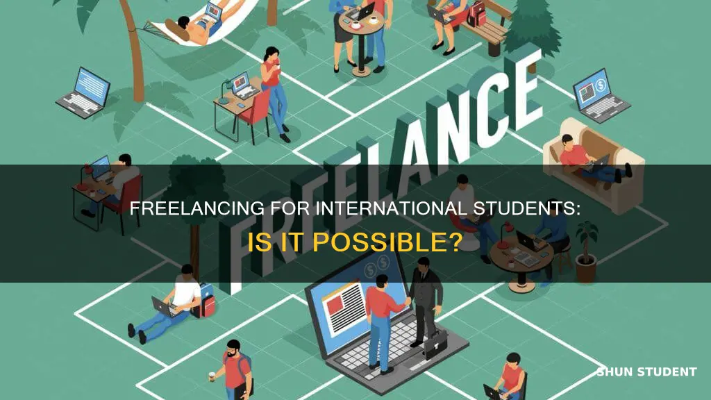 can international student do freelancing