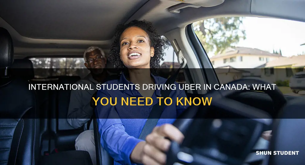 can international student drive uber in canada