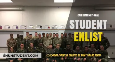 International Students: Enlistment Options