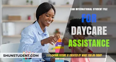 International Students: Daycare Assistance Eligibility