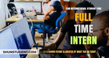 Full-Time Internships: Accessible to International Students?