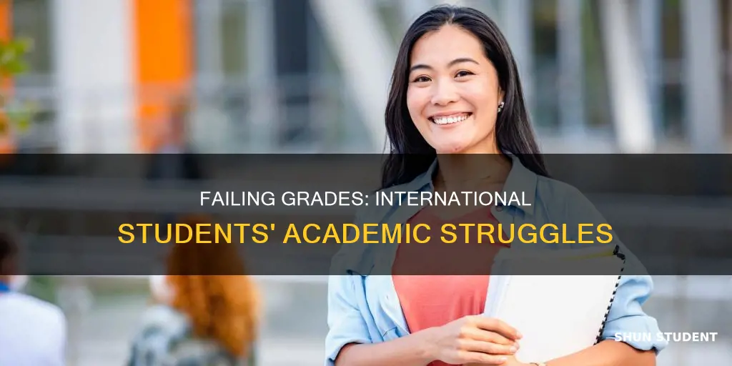 can international student get a f on a class