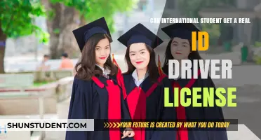 International Students: Getting a Real ID License