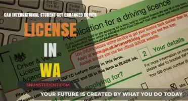International Students: Getting a WA Enhanced Driver's License
