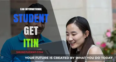 How International Students Can Get an ITIN
