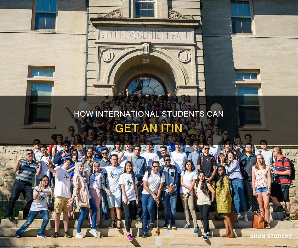 can international student get itin
