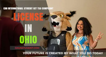 International Students: TSA-Compliant Licenses in Ohio?