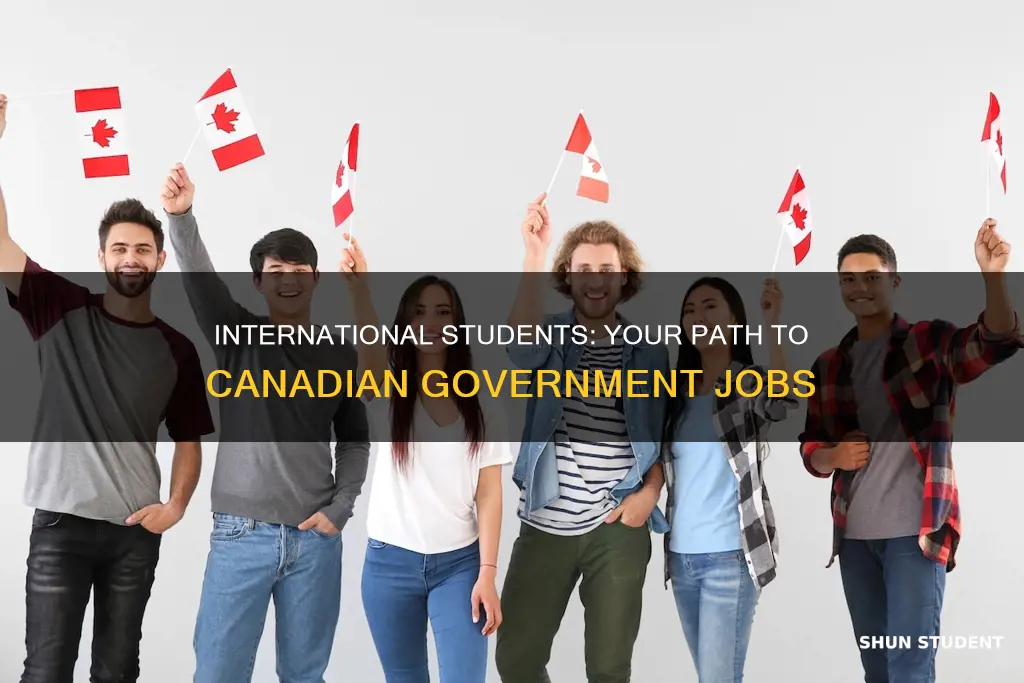 can international student graduates get government jobs in canada
