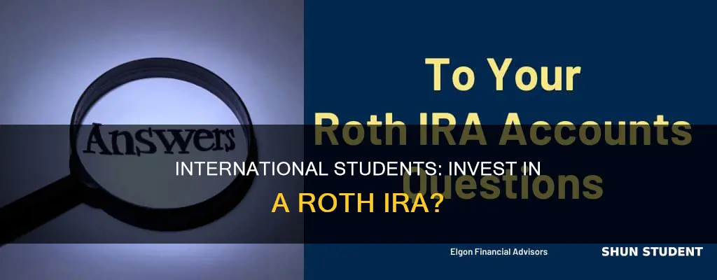 can international student invest in roth ira