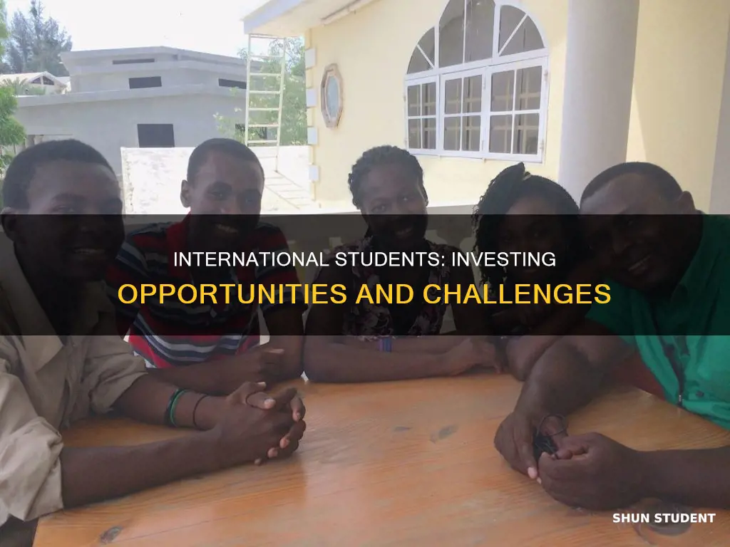 can international student invest