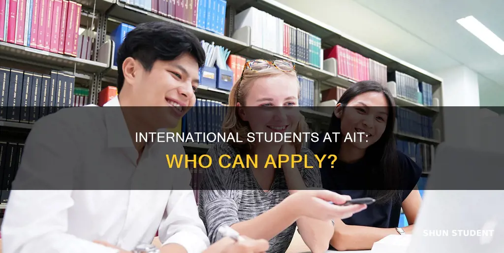 can international student join ait
